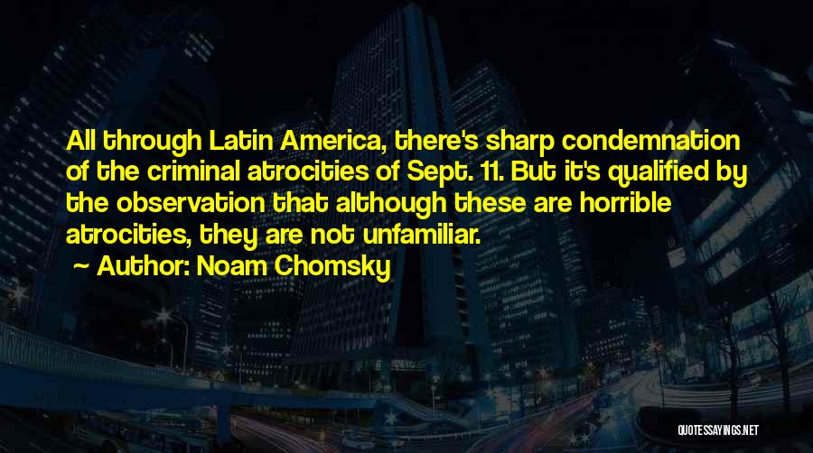 Sept Quotes By Noam Chomsky