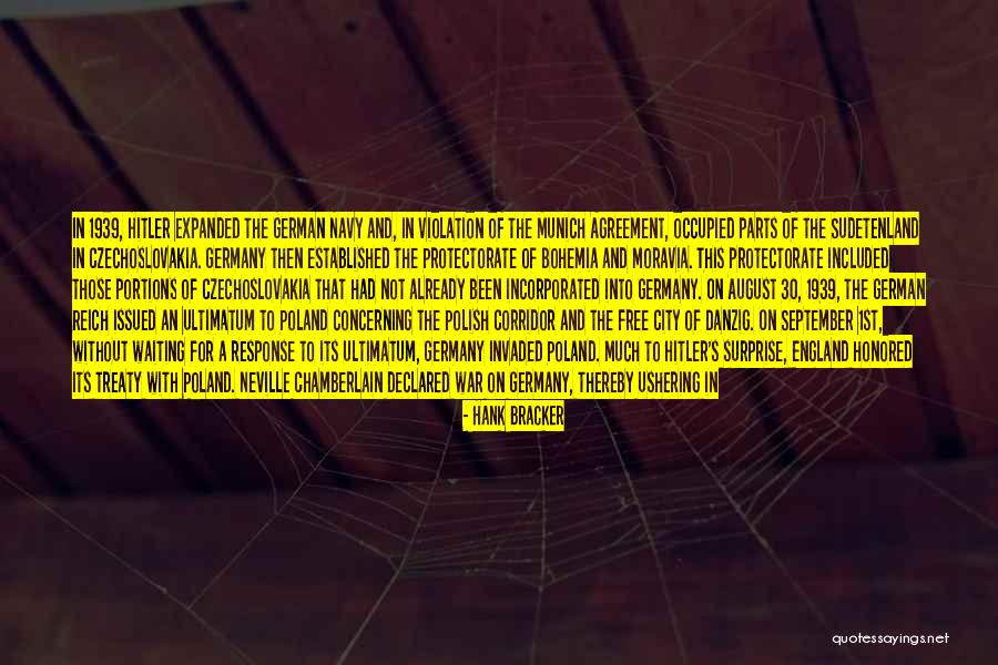 September 1 1939 Quotes By Hank Bracker September 1 1939 Quotes By Hank Bracker
