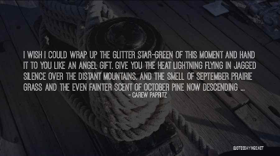 September 1 Quotes By Carew Papritz