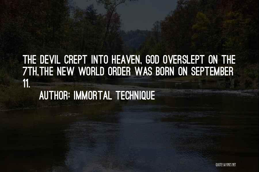 September 1 Quotes By Immortal Technique