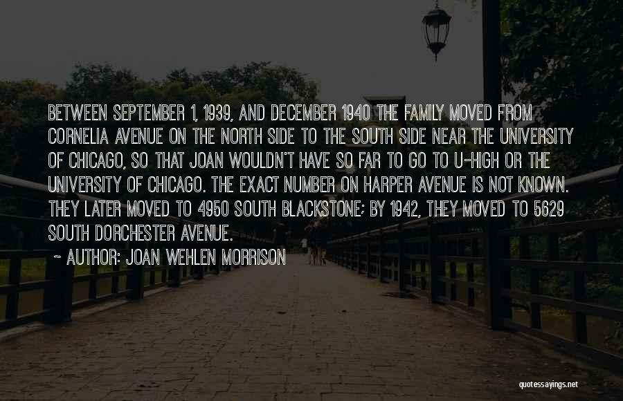 September 1 Quotes By Joan Wehlen Morrison