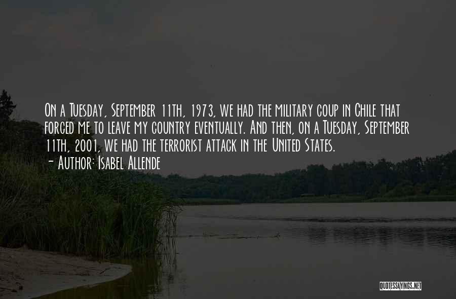 September 11th 2001 Quotes By Isabel Allende