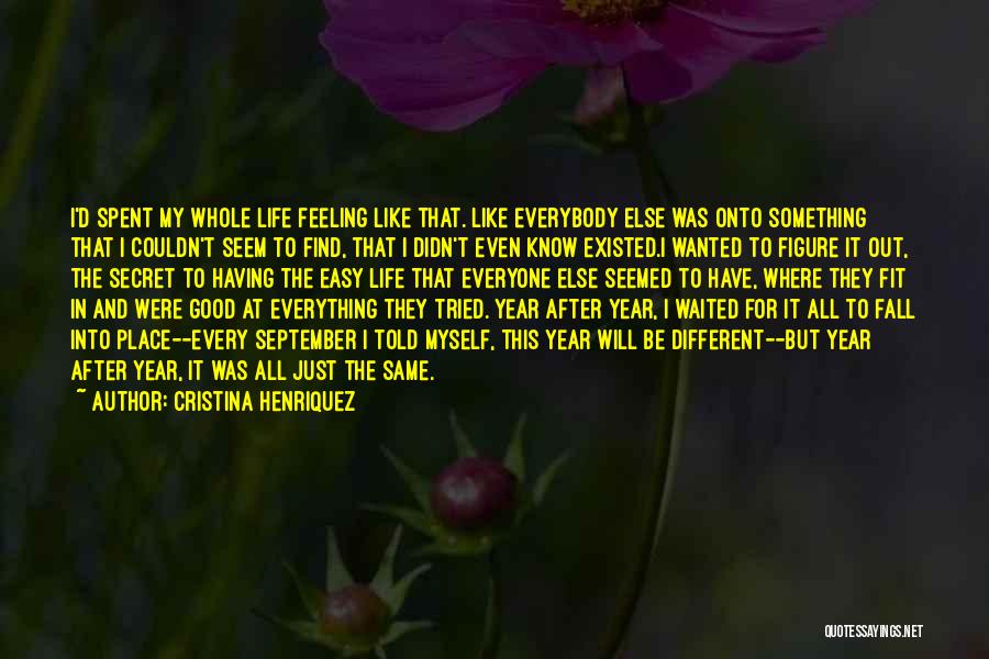 September And Fall Quotes By Cristina Henriquez