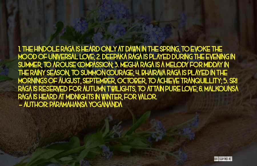 September Autumn Quotes By Paramahansa Yogananda