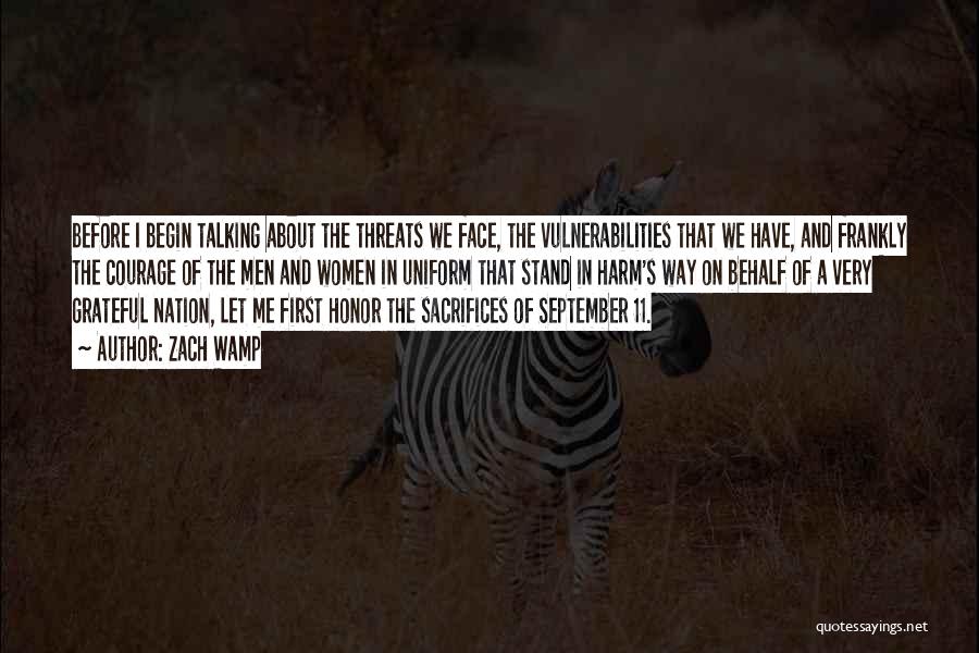 September First Quotes By Zach Wamp