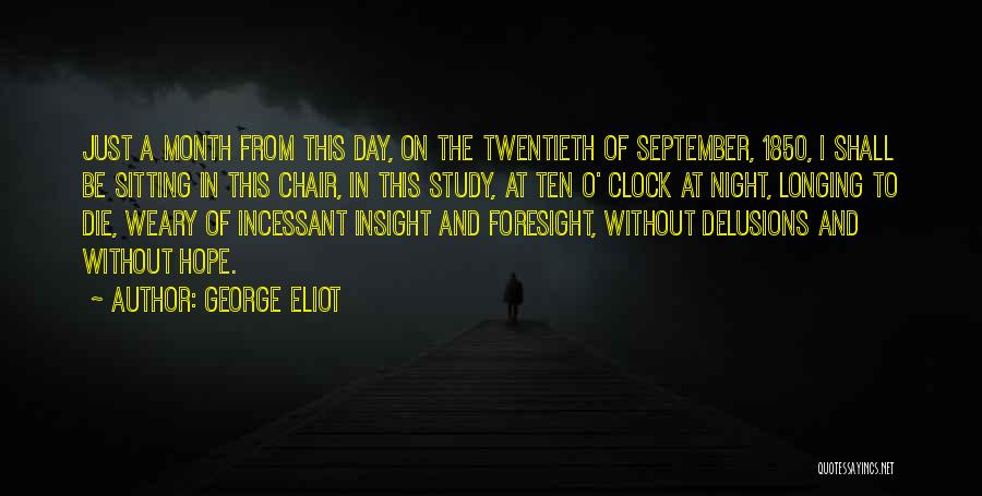 September Month Quotes By George Eliot