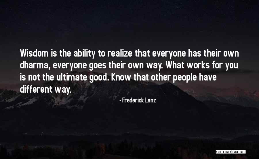 Sequela Quotes By Frederick Lenz Sequela Quotes By Frederick Lenz
