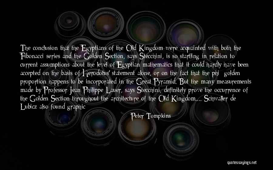 Sequence And Series Quotes By Peter Tompkins Sequence And Series Quotes By Peter Tompkins