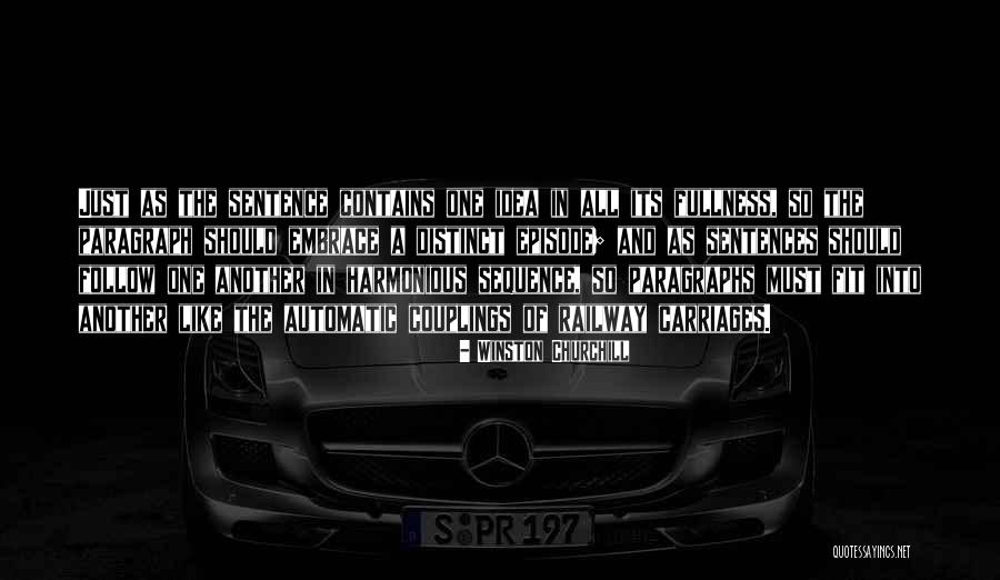 Sequence In A Sentence Quotes By Winston Churchill Sequence In A Sentence Quotes By Winston Churchill