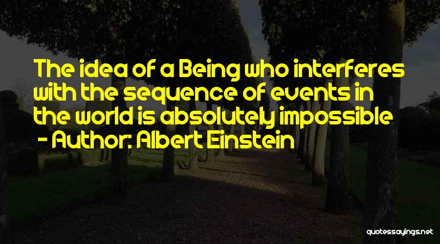 Sequence Quotes By Albert Einstein