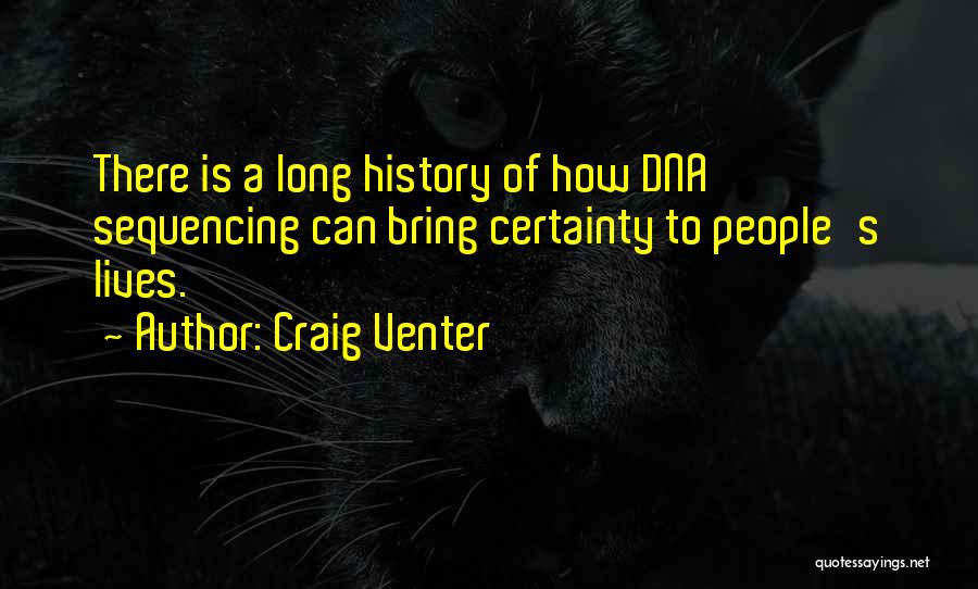 Sequencing Quotes By Craig Venter