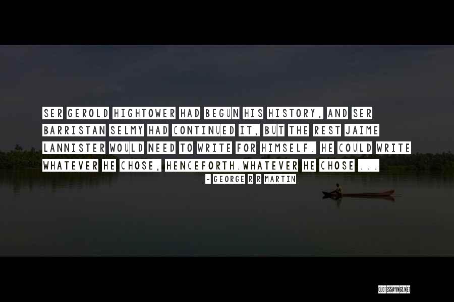 Ser Barristan Selmy Quotes By George R R Martin Ser Barristan Selmy Quotes By George R R Martin