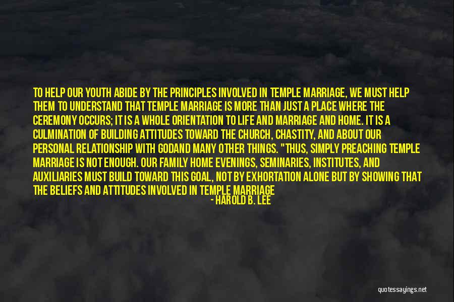 Serapias Quotes By Harold B. Lee Serapias Quotes By Harold B. Lee