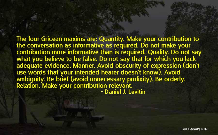 Serbezovski Balade Quotes By Daniel J. Levitin