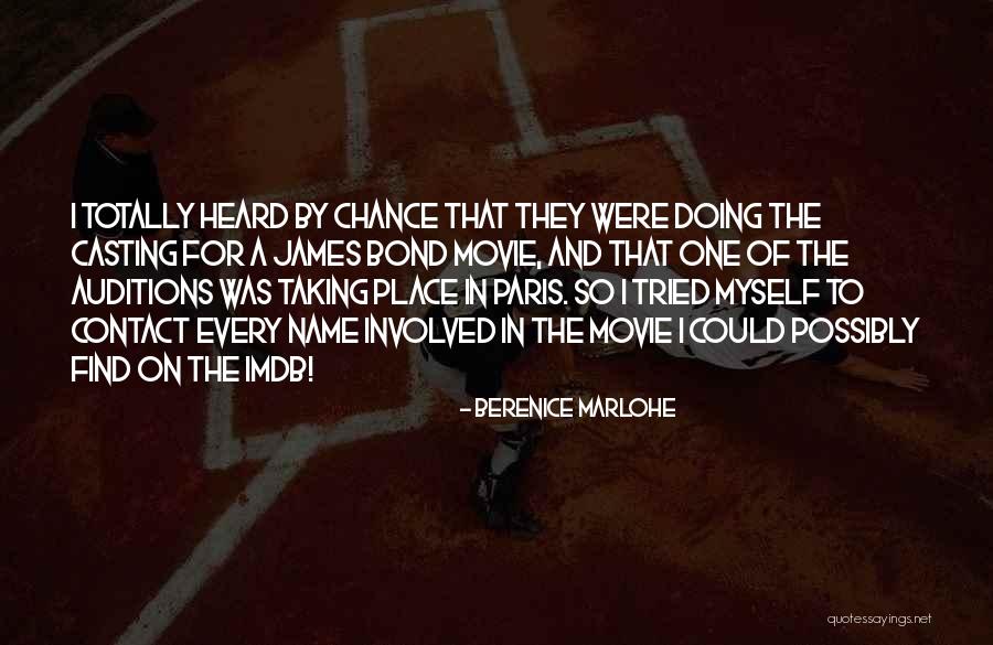 Serdadu Psht Quotes By Berenice Marlohe Serdadu Psht Quotes By Berenice Marlohe