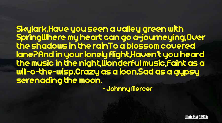 Serenading Someone Quotes By Johnny Mercer Serenading Someone Quotes By Johnny Mercer