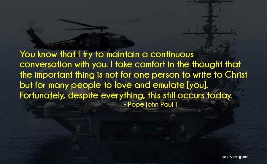 Serenamente Significado Quotes By Pope John Paul I Serenamente Significado Quotes By Pope John Paul I