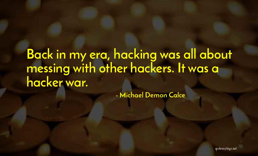 Serenare Quotes By Michael Demon Calce