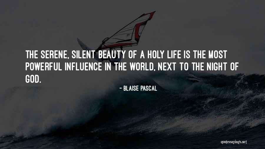 Serene Night Quotes By Blaise Pascal Serene Night Quotes By Blaise Pascal