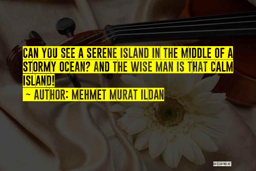 Serene Ocean Quotes By Mehmet Murat Ildan