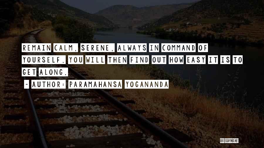 Serene Quotes By Paramahansa Yogananda