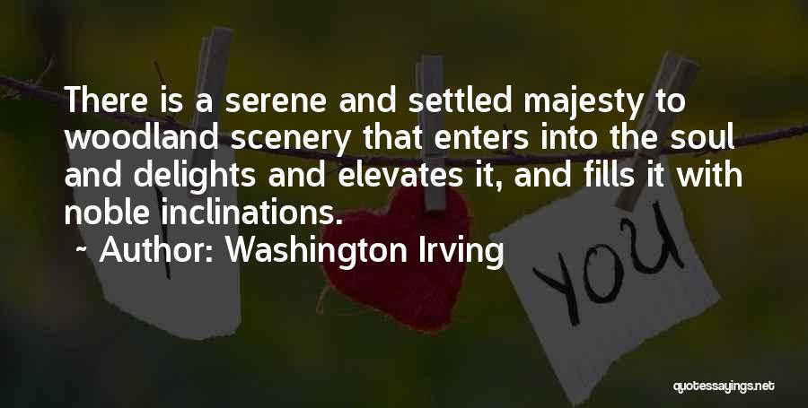 Serene Quotes By Washington Irving