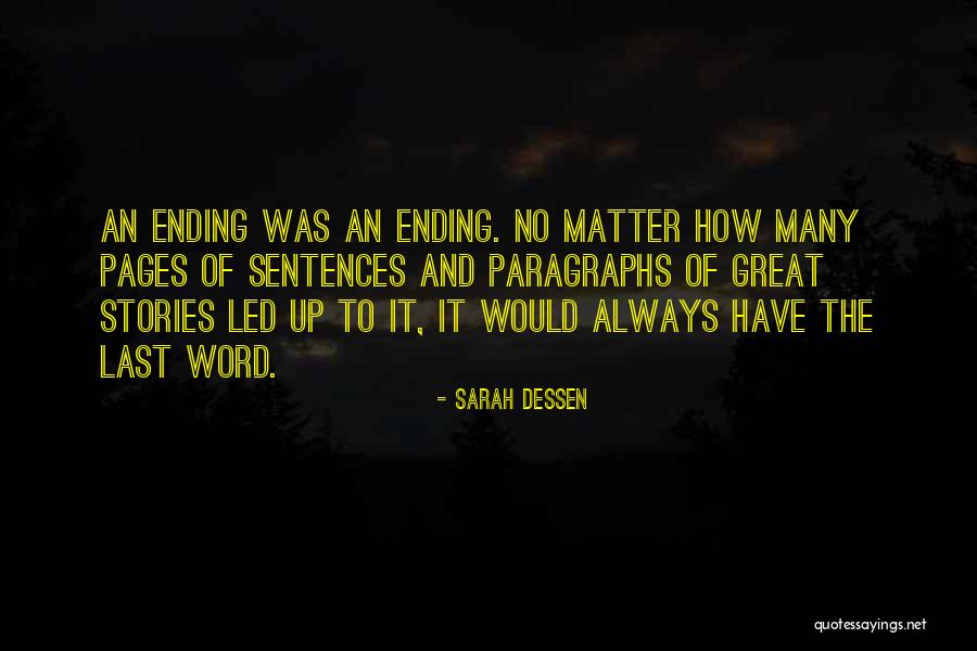 Serenity Chinese Quotes By Sarah Dessen