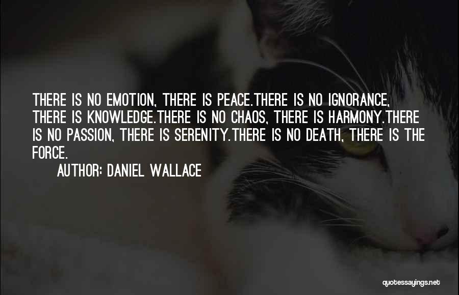 Serenity Quotes By Daniel Wallace