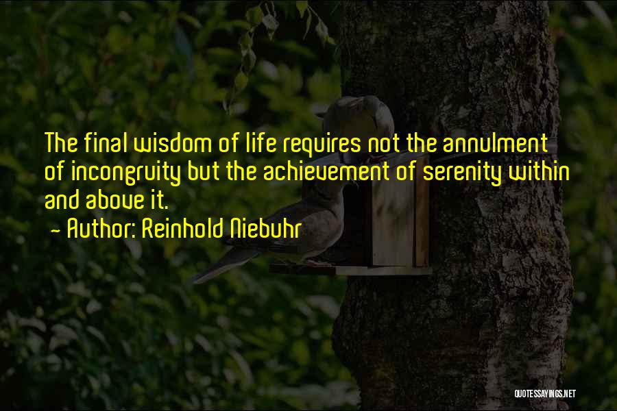 Serenity Quotes By Reinhold Niebuhr