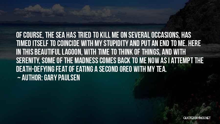 Serenity Sea Quotes By Gary Paulsen