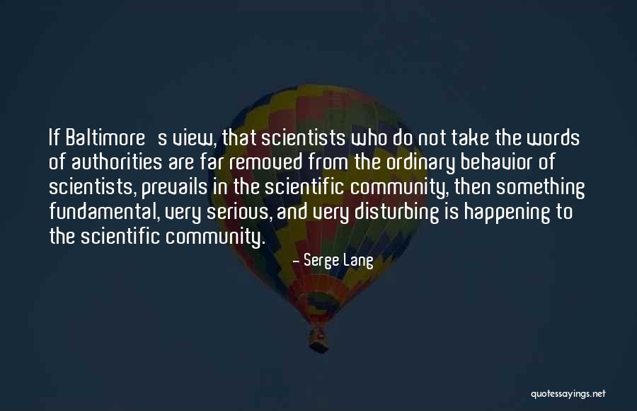 Serge Lang Quotes 1331685