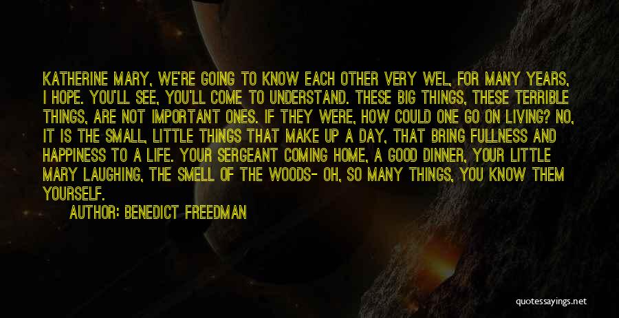 Sergeant Quotes By Benedict Freedman