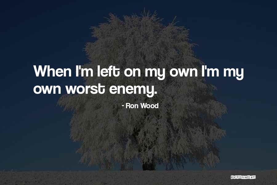Sergis Tapas Quotes By Ron Wood Sergis Tapas Quotes By Ron Wood