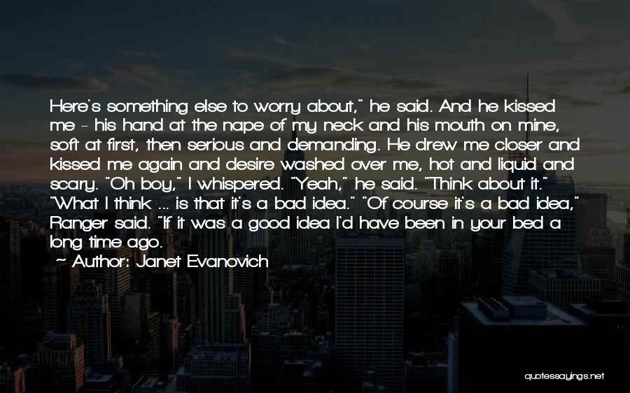 Serious Boy Quotes By Janet Evanovich