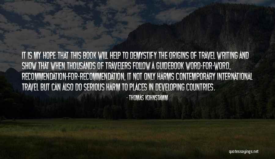 Serious Harm Quotes By Thomas Kohnstamm Serious Harm Quotes By Thomas Kohnstamm