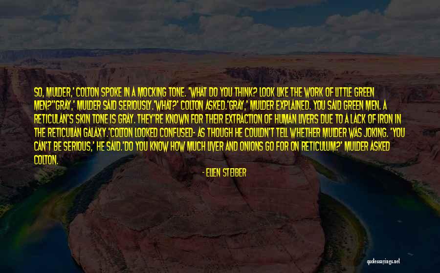 Serious Work Quotes By Ellen Steiber Serious Work Quotes By Ellen Steiber