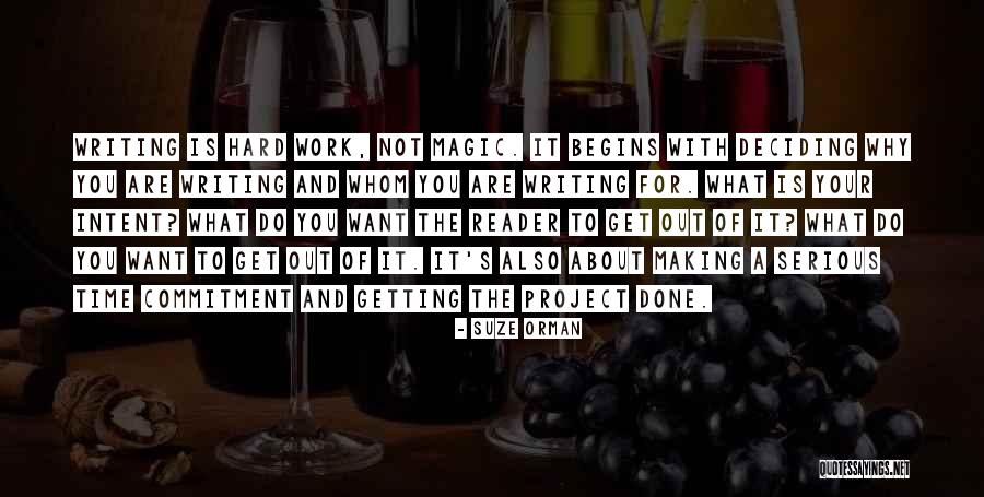 Serious Work Quotes By Suze Orman Serious Work Quotes By Suze Orman