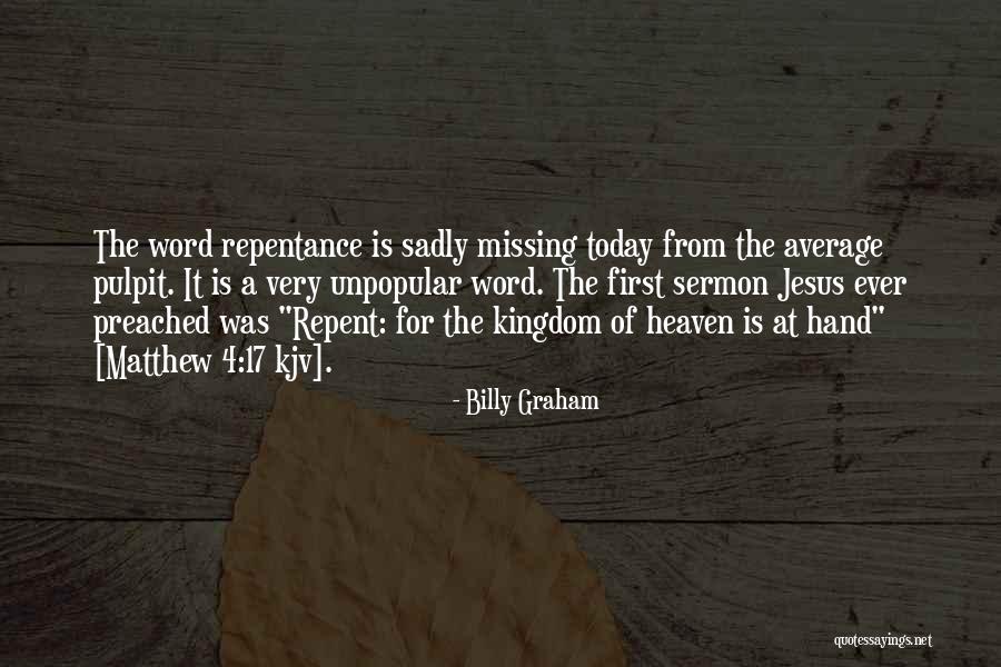 Sermon Quotes By Billy Graham Sermon Quotes By Billy Graham