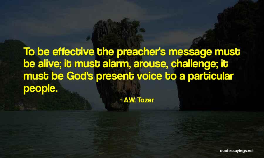 Sermons Quotes By A.W. Tozer