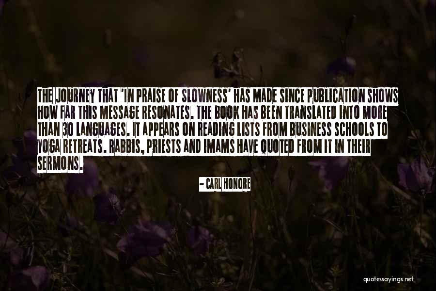 Sermons Quotes By Carl Honore Sermons Quotes By Carl Honore