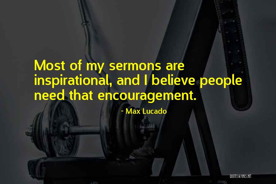 Sermons Quotes By Max Lucado