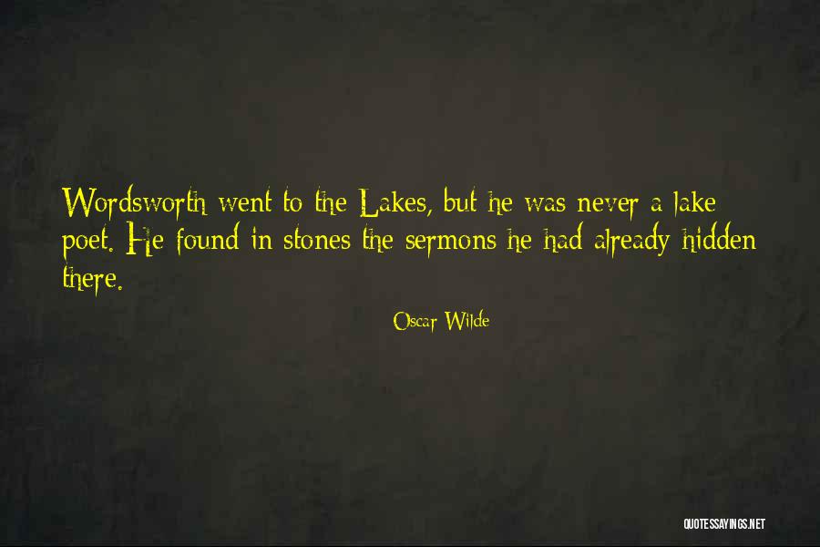 Sermons Quotes By Oscar Wilde