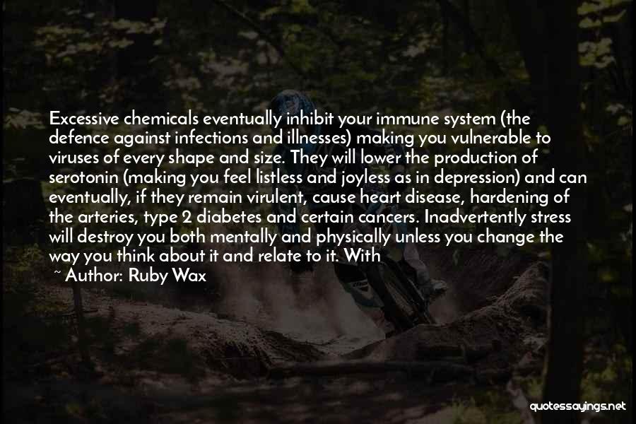 Serotonin Quotes By Ruby Wax