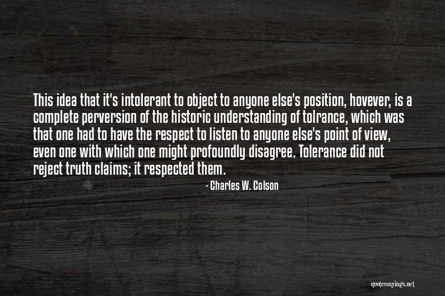 Serotoninspiegel Quotes By Charles W. Colson Serotoninspiegel Quotes By Charles W. Colson