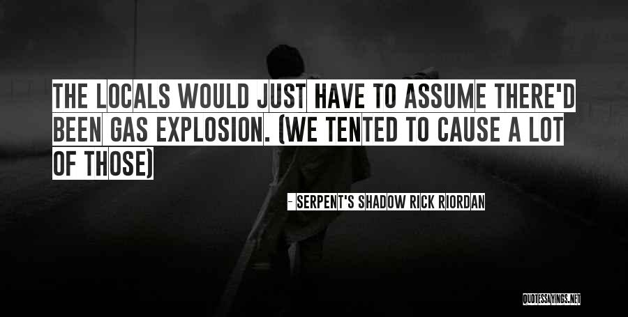 Serpent's Shadow Quotes By Serpent's Shadow Rick Riordan Serpent's Shadow Quotes By Serpent's Shadow Rick Riordan