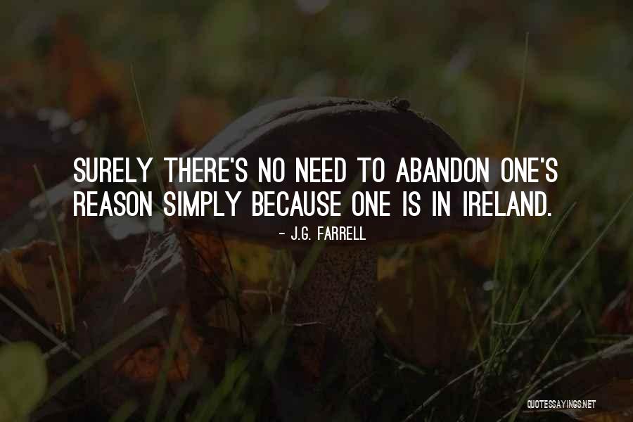 Sershon Peter Quotes By J.G. Farrell Sershon Peter Quotes By J.G. Farrell