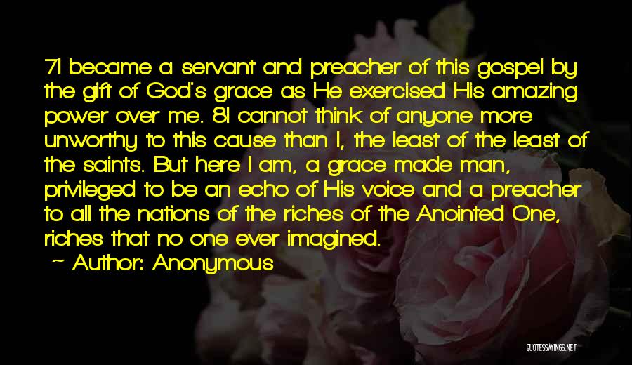 Servant Of God Quotes By Anonymous