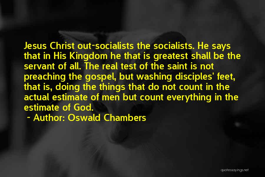 Servant Of God Quotes By Oswald Chambers