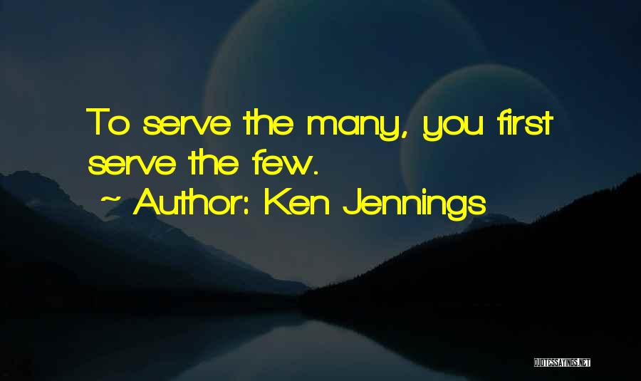 Servant Quotes By Ken Jennings