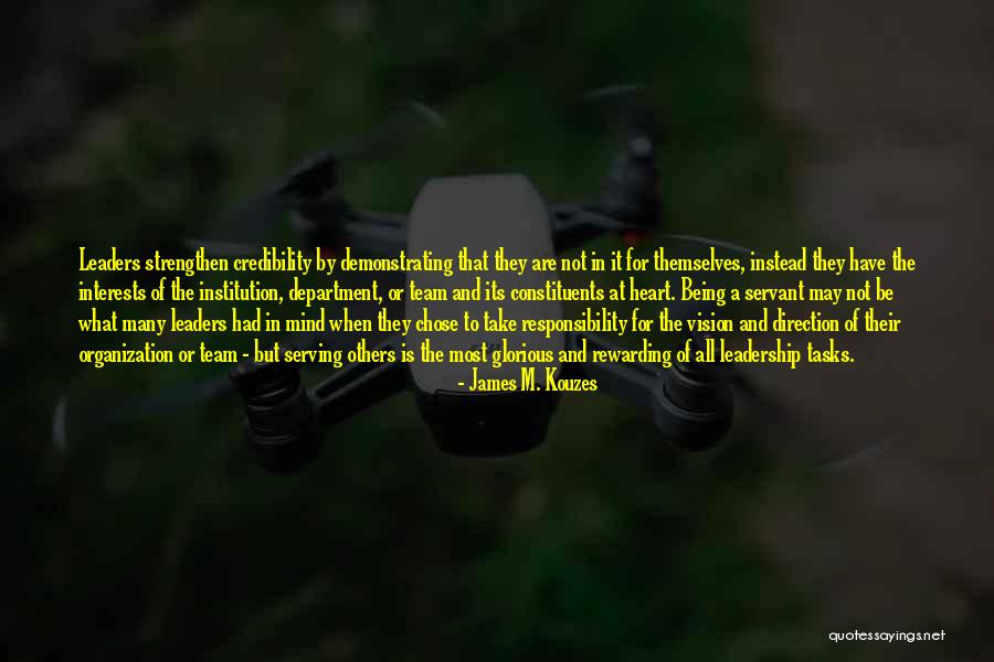 Servant's Heart Quotes By James M. Kouzes